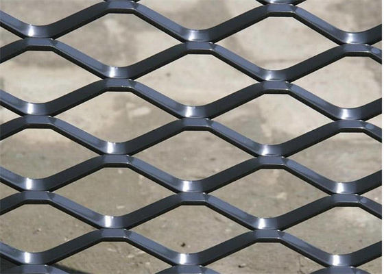 jakość  Mild Steel Expanded Metal Hexagonal Easy Install For Scaffolding fabryka